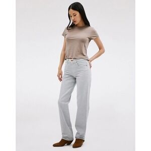 SLVRLAKE‎ Sophie Long Slim Straight Jeans in Agate Grey Size 29